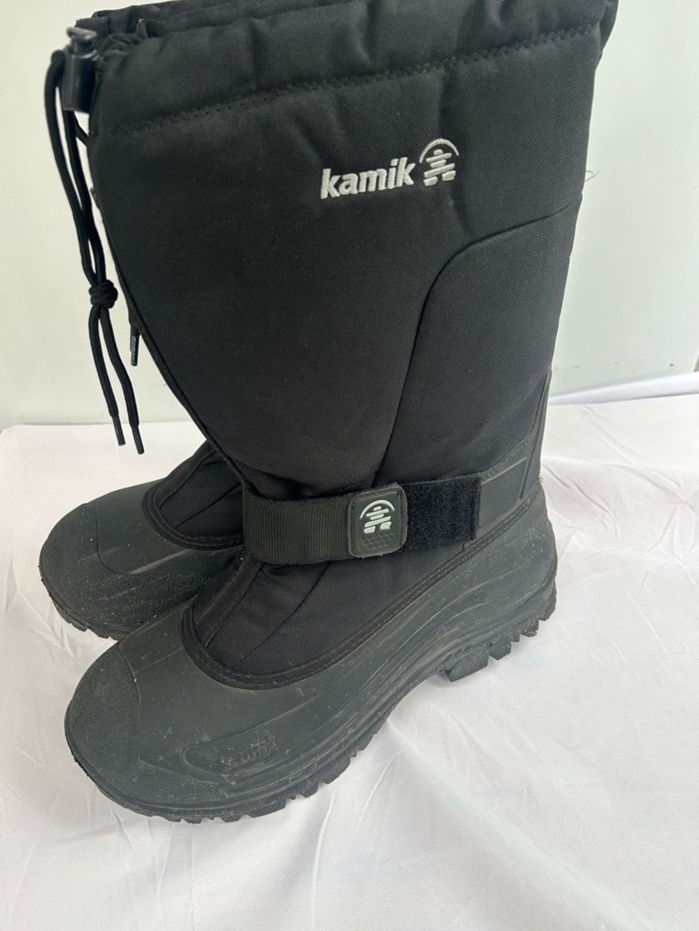 Kamik Black Insulated Winter Snow Boots